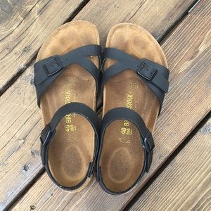 Black Rio Birkenstocks